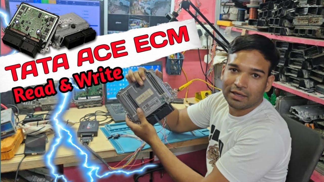 Tata Ace Gold ECM READ & WRITE very Easy Explain ECM Programing ecm coding by  bench PCM Flash OEM
