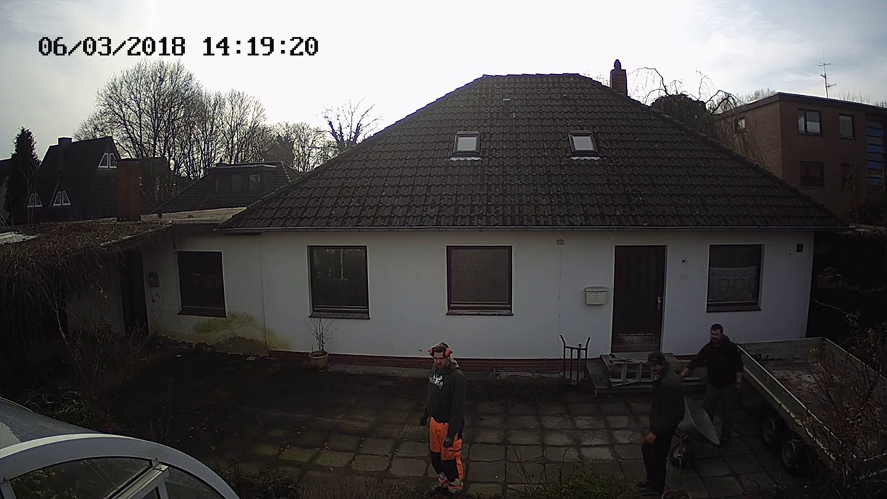 Abriß vom Anbau Tag 1