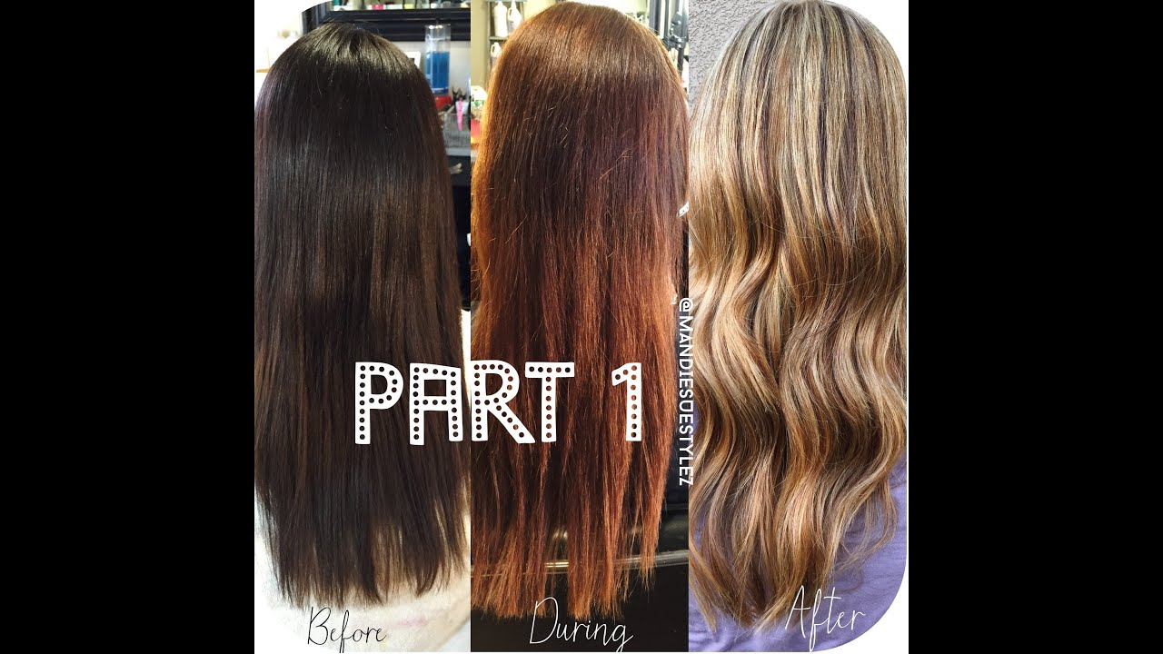 Stripping out Box Color & Olaplex Treatment |PART1|