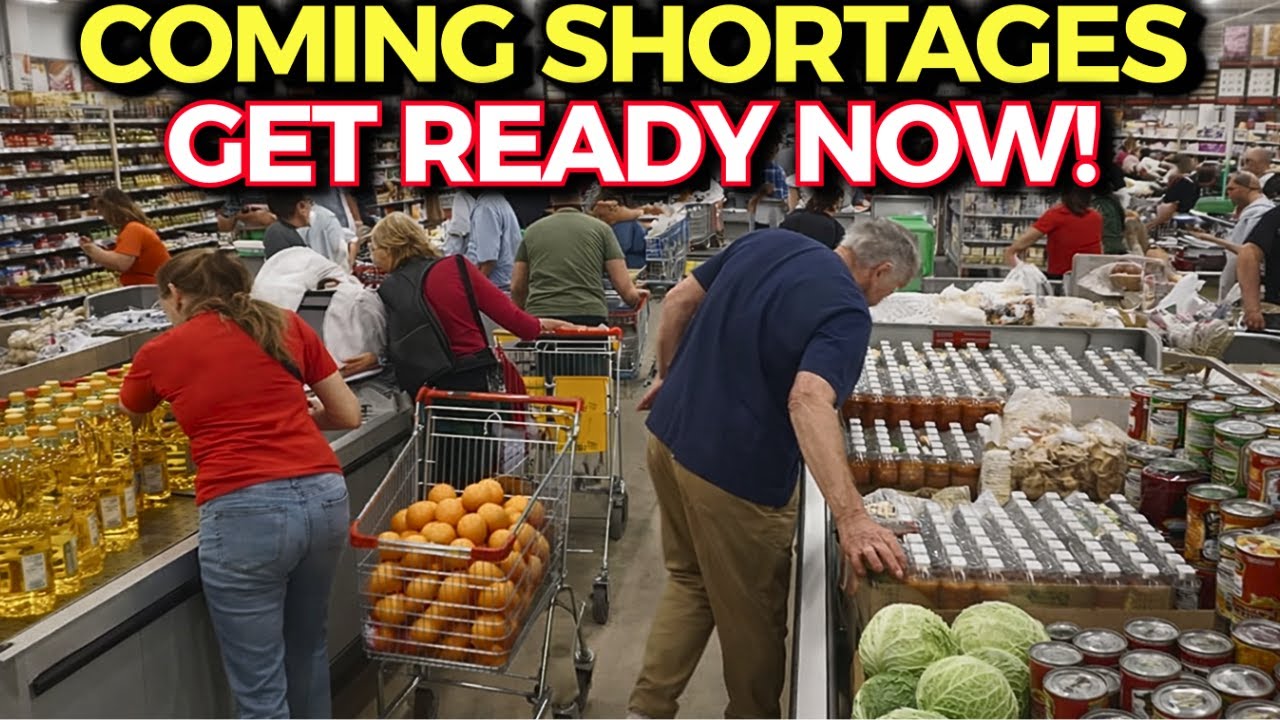 WARNING: These 10 Shortages COMING SOON! Be READY!