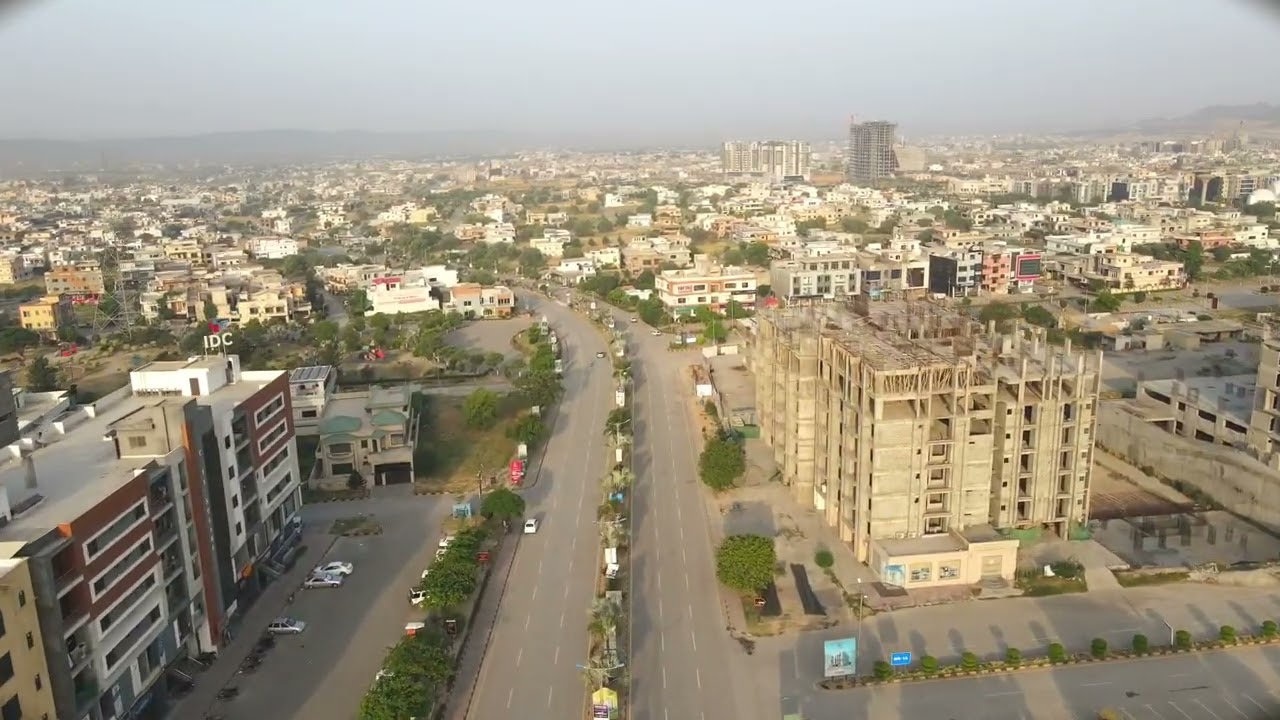 Multi Garden B17 | Gate 2 Drone View | No Copyright | Free video everyone can use this footage