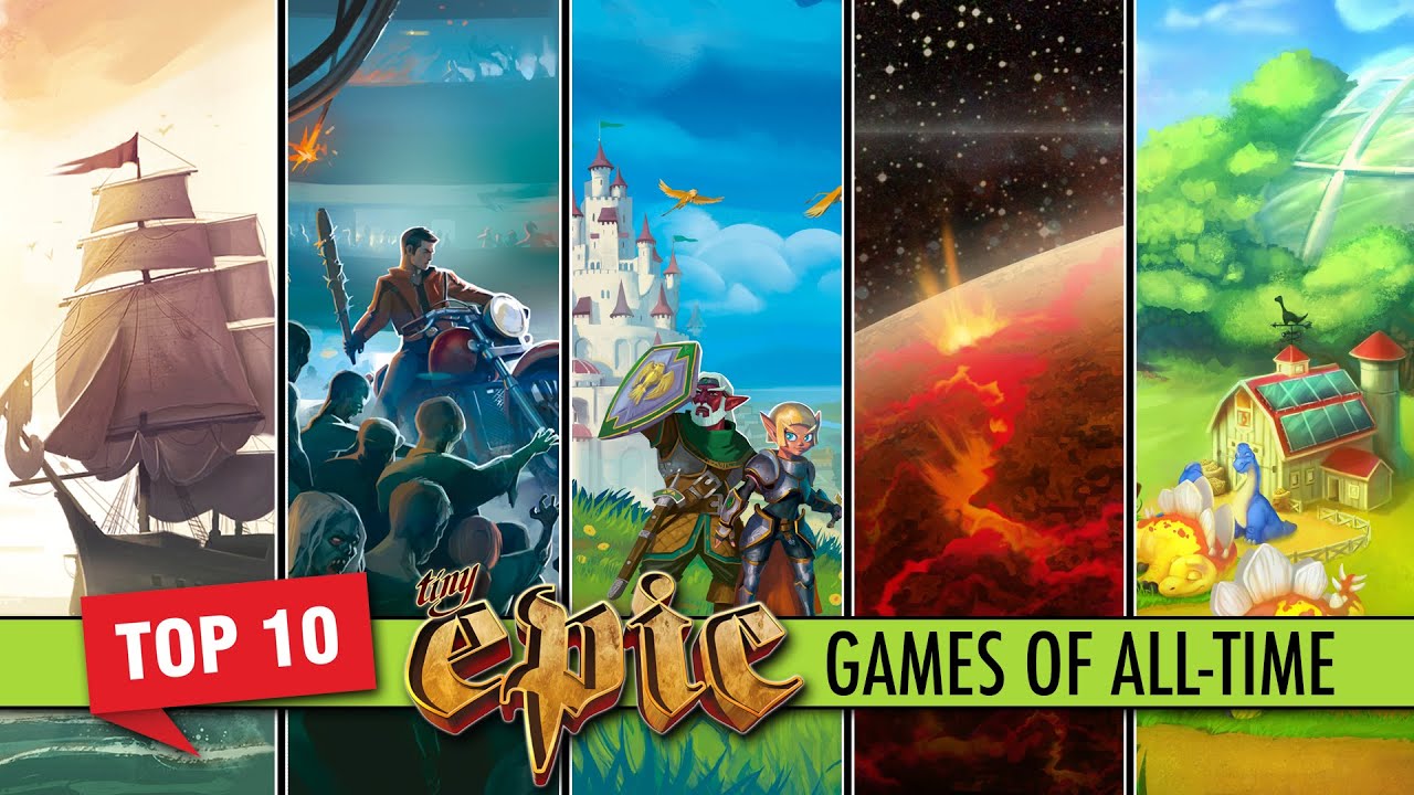 Top 10 Tiny Epic Games of All-Time