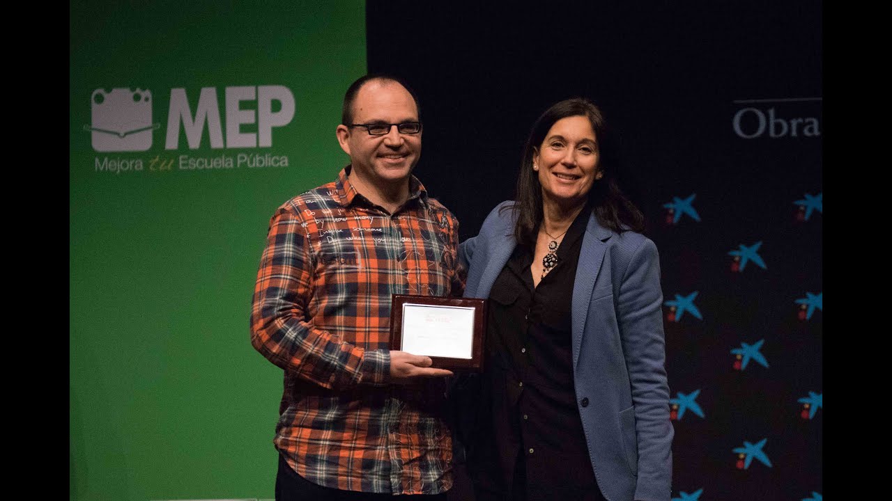 CEIP Quevedo (León) recoge Mención de los Premios MEP 2015