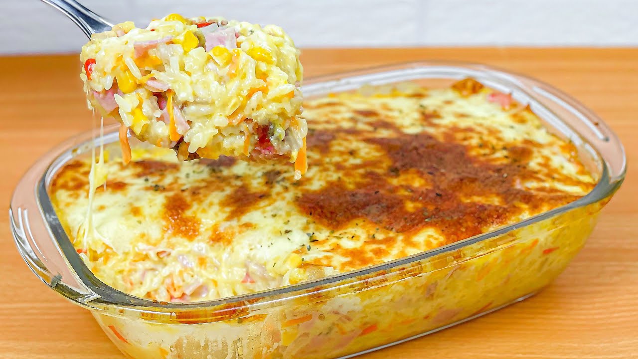 SEMPRE QUE SOBRA ARROZ EU PREPARO ESSA DELÍCIA | ARROZ DE FORNO CREMOSO ESPECIAL | Gabriel Freitas
