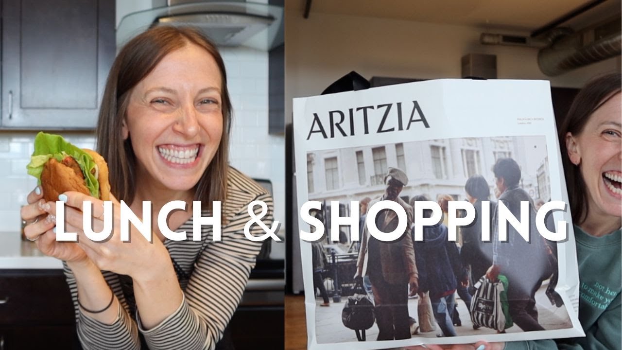 Fun #DIML: Lunch + #AritziaHaul From The Canada Outlets