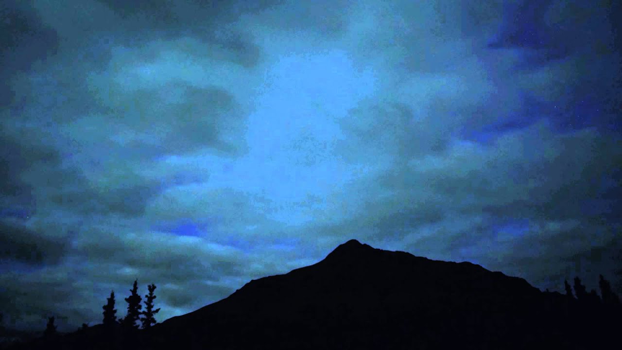 Denali National Park - Igloo Mountain at night