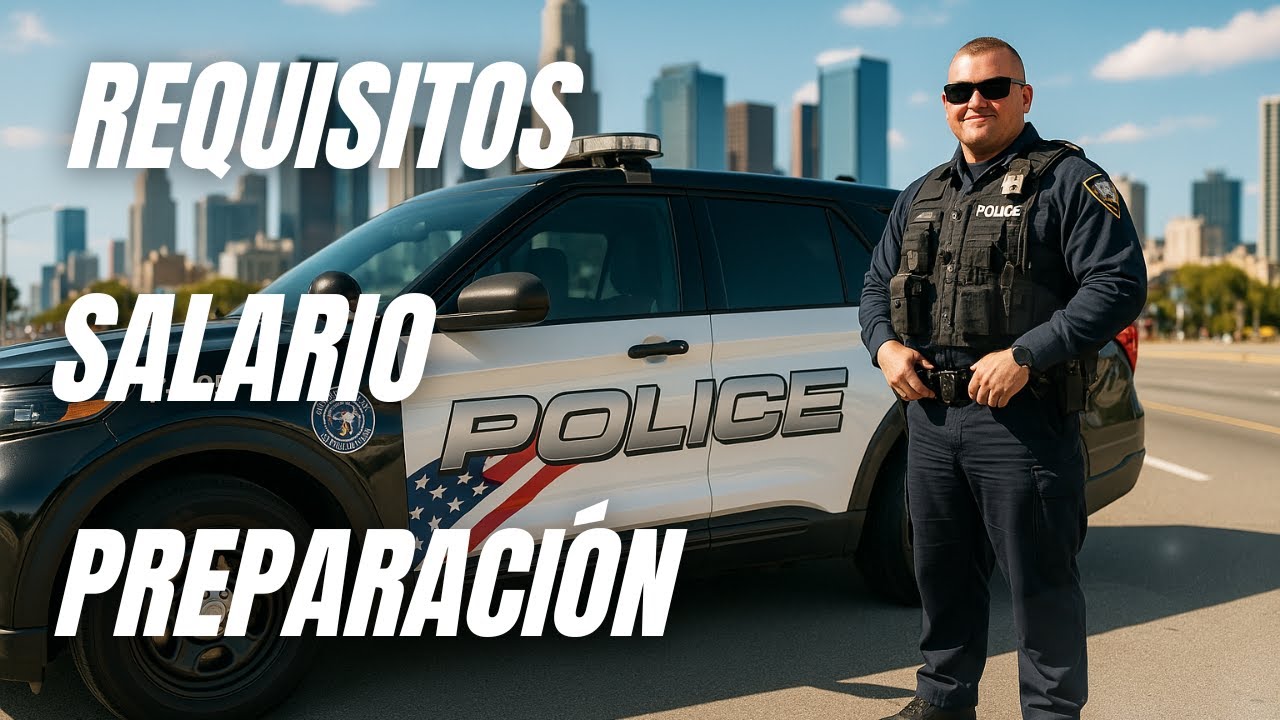 Cómo unirse a la  Policía en Estados Unidos (SALARIO/REQUISITOS)
