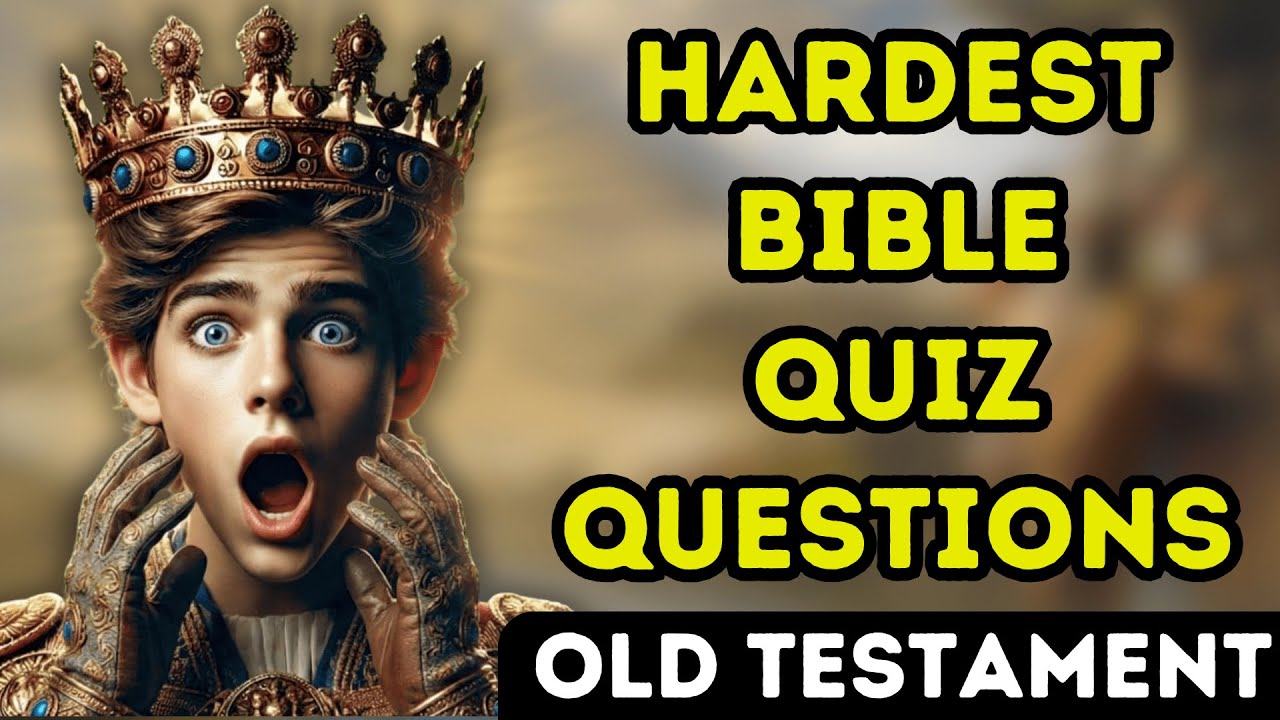 📖🔥 Can You Answer These 25 Old Testament Questions? Only Real Bible Experts Can! 😱✝️ | Bible Quiz