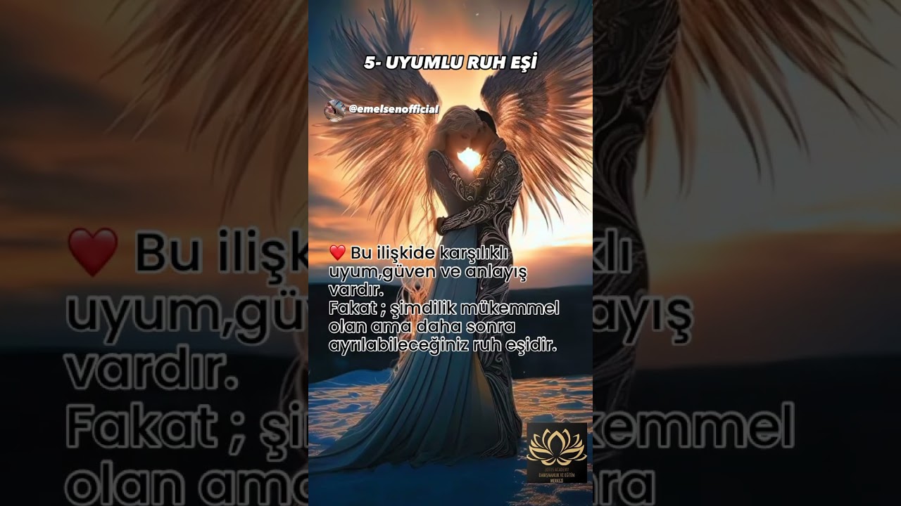 🪽RUH EŞİNİZİ BULUN !🪽 💕#ruheşi #olumlama #thetahealing