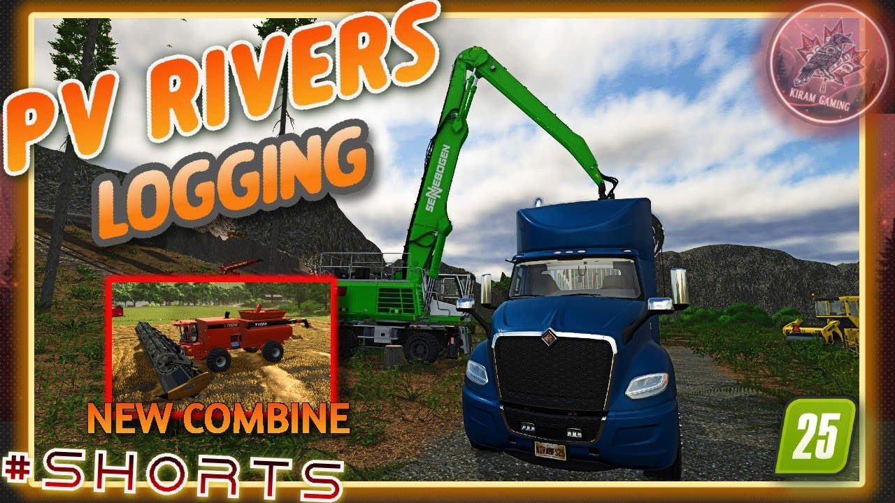 PV Rivers Logging & Onion Field Setup  FS25 Gameplay  Land Expansion & Forestry Sim 