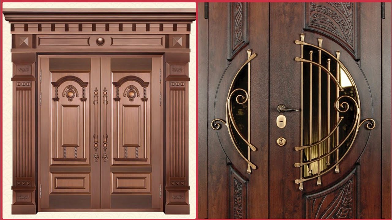 unique 50 Modern and classic Wooden main door design ideas