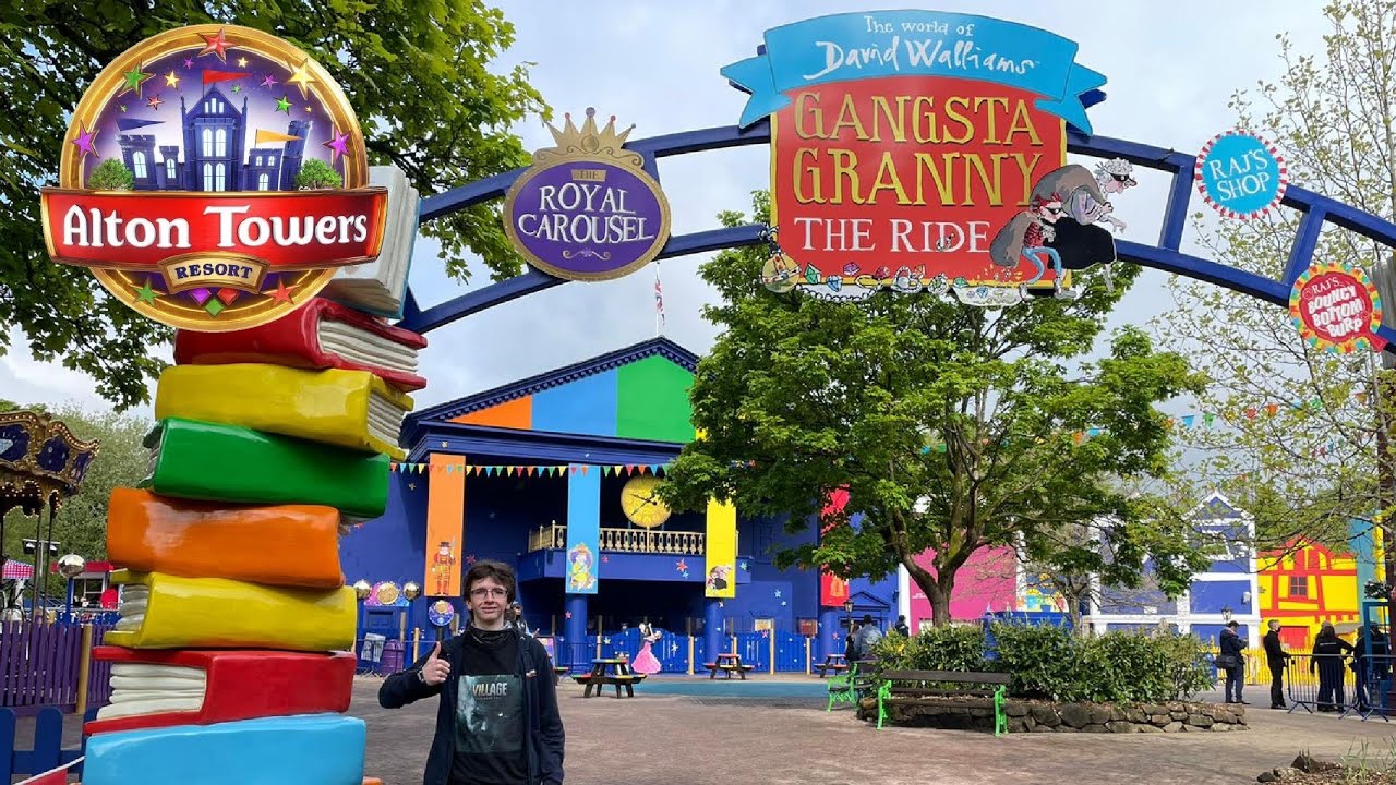 The World of David Walliams and Gangsta Granny: The Ride Opening Day Vlog - 17th May 2021