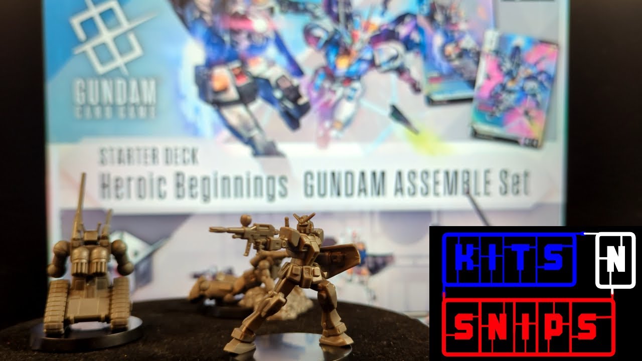 Gundam Assemble: Heroic Beginnings Time-Lapse Build