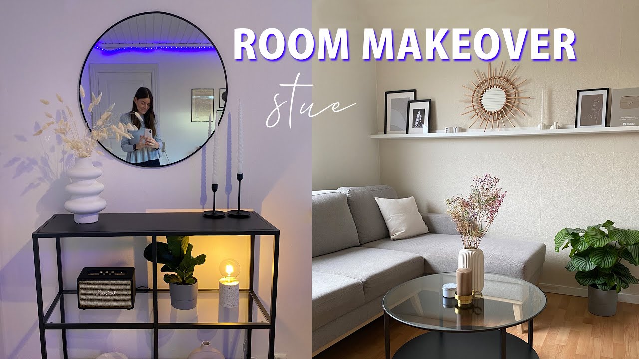 ROOM MAKEOVER // Indretter min stue ✨🛋