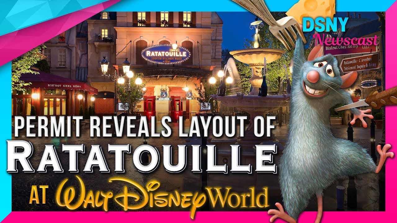 Permit Reveals NEW DETAILS for RATATOUILLE Attraction coming to EPCOT- Disney News - 11/23/17
