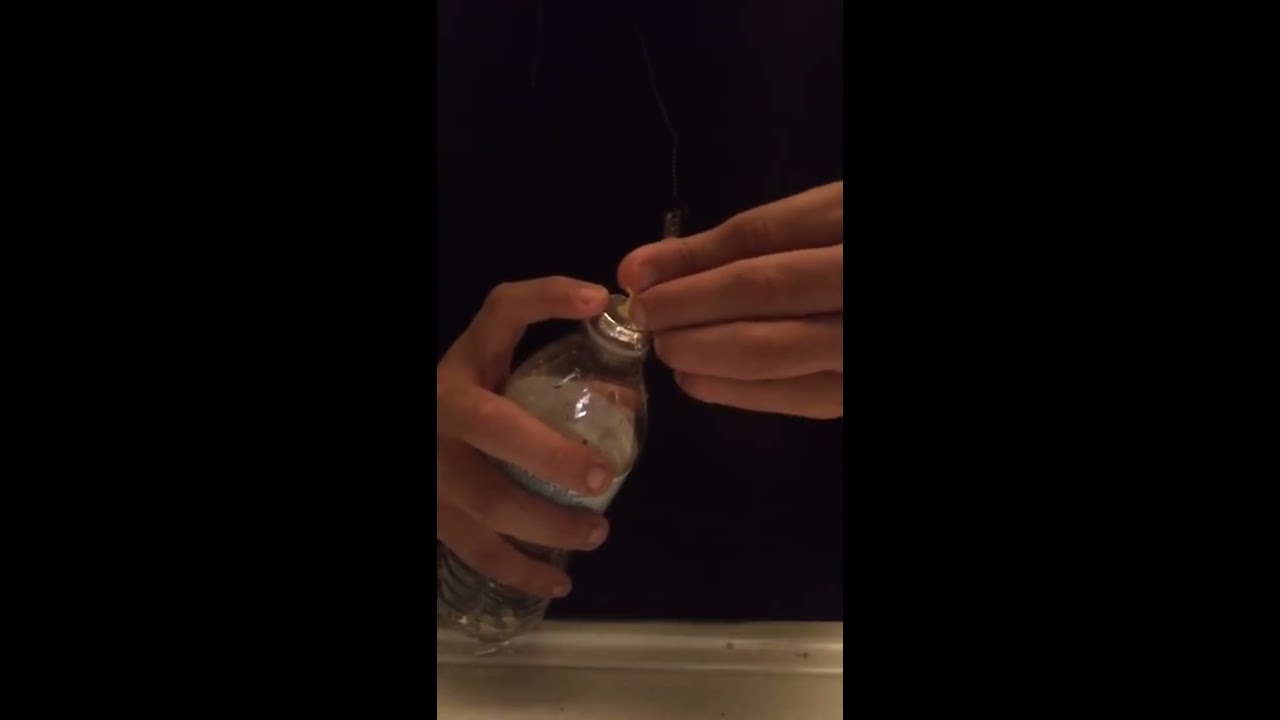 How to make a pipe out of water bottle