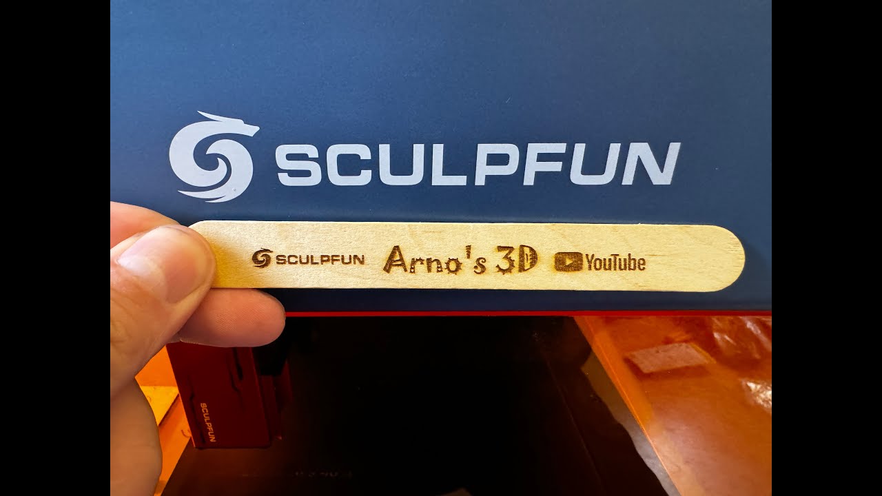 #29 Test Sculpfun iCube Pro 5w Laser Teil 1v2