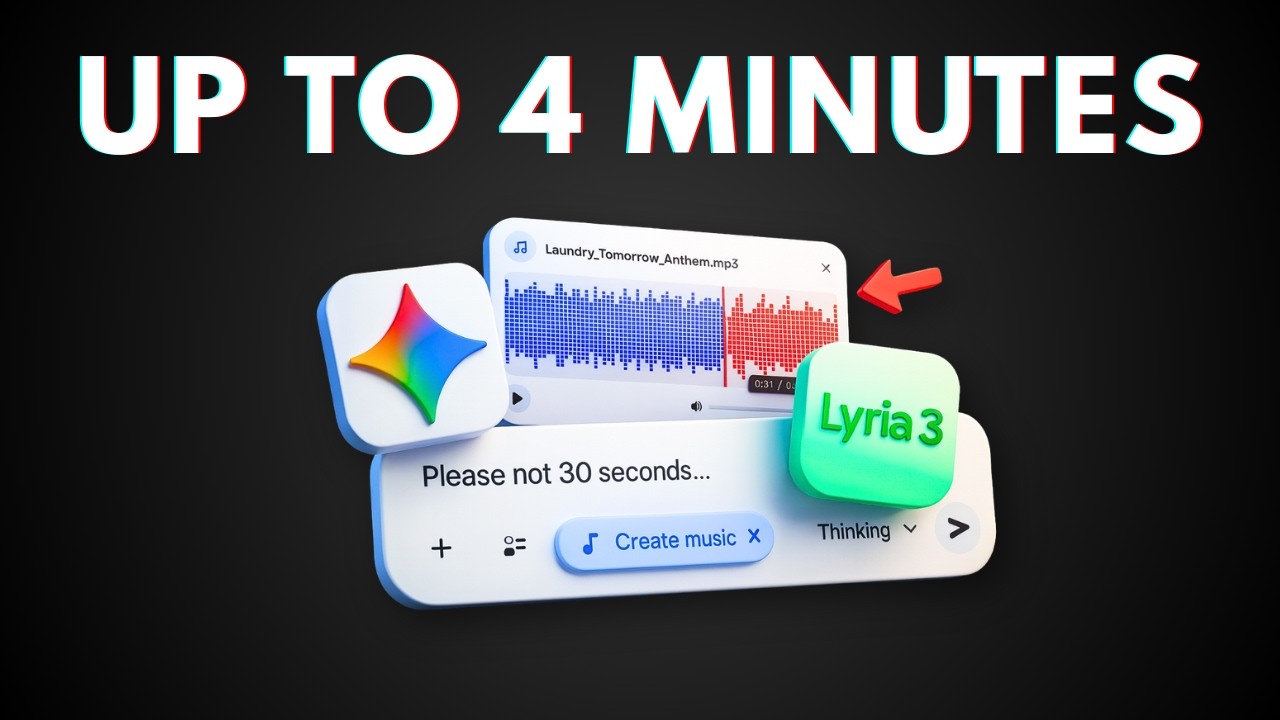 How to EXTEND Gemini Lyria Music BEYOND 30 Seconds
