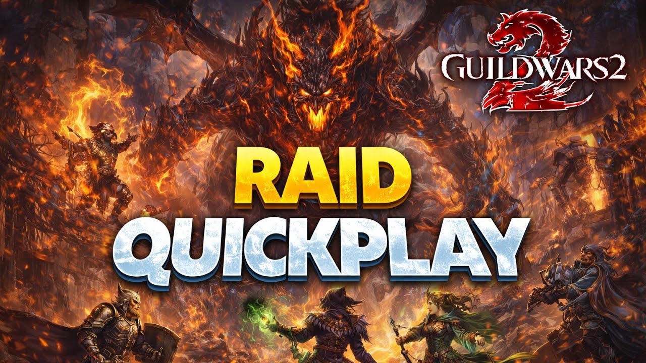 EVENT I TESTY RAID QUICKPLAY! DROPY NA TWITCHU! NOWY W GW2? WPADAJ! !instant - GUILD WARS 2