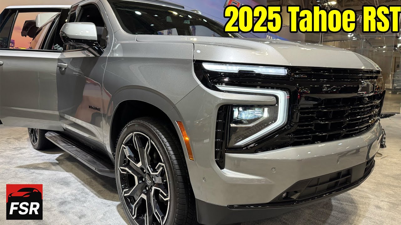 2025 Chevrolet Tahoe RST – Sporty, Bold, and Full-Size Power