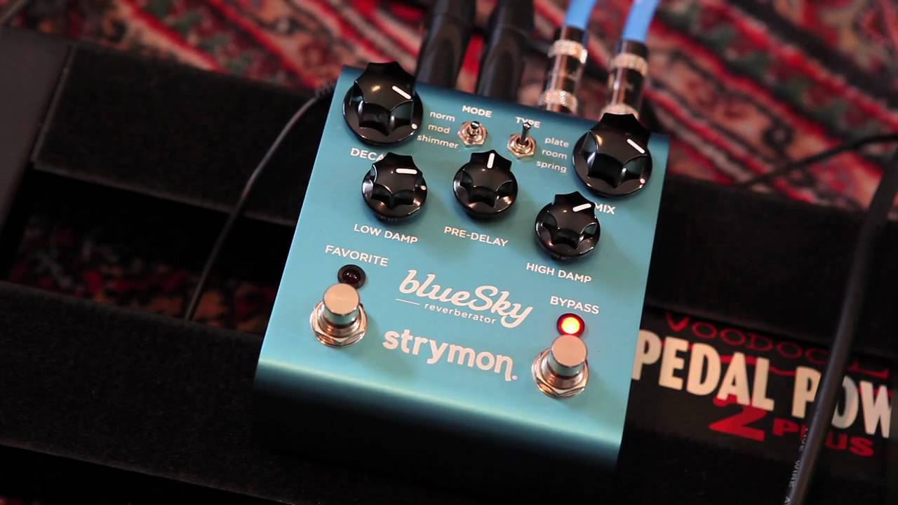 Strymon blueSky Reverberator - Plate Shimmer Demo