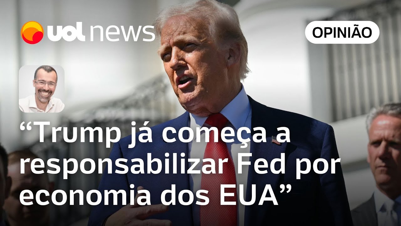 Trump repete narrativa de Bolsonaro ao atacar BC para se livrar de culpa por queda econômica | Jamil