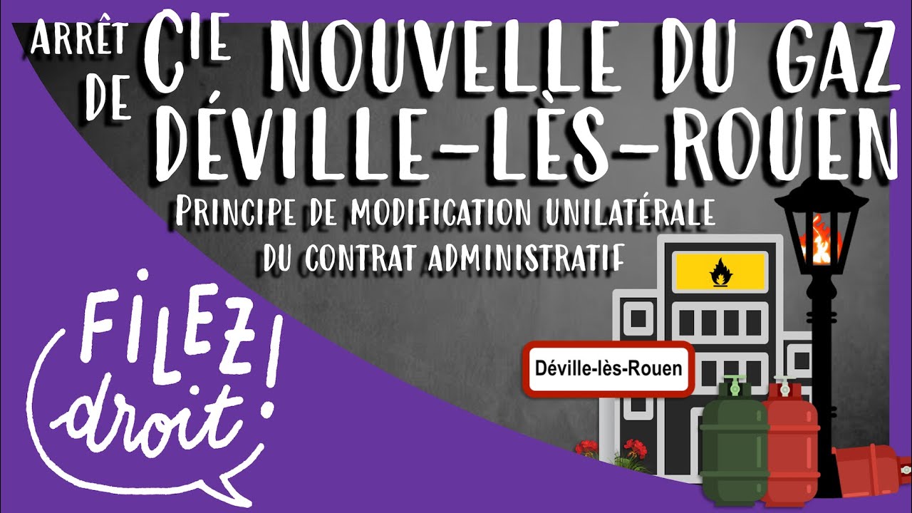 Modification unilatérale du contrat, CE, 10/01/1902, Cie nouvelle du gaz de Déville-Lès-Rouen