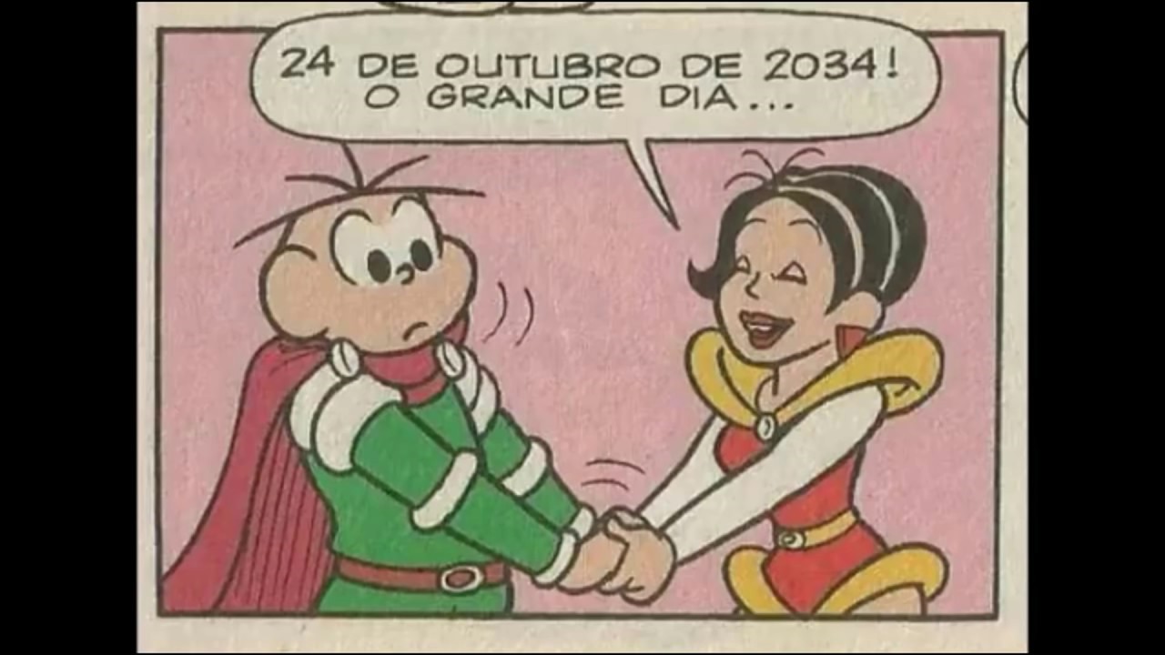 Cebolinha em Cuidado com o que deseja! - Turma da Mônica - quadrinhos narrados