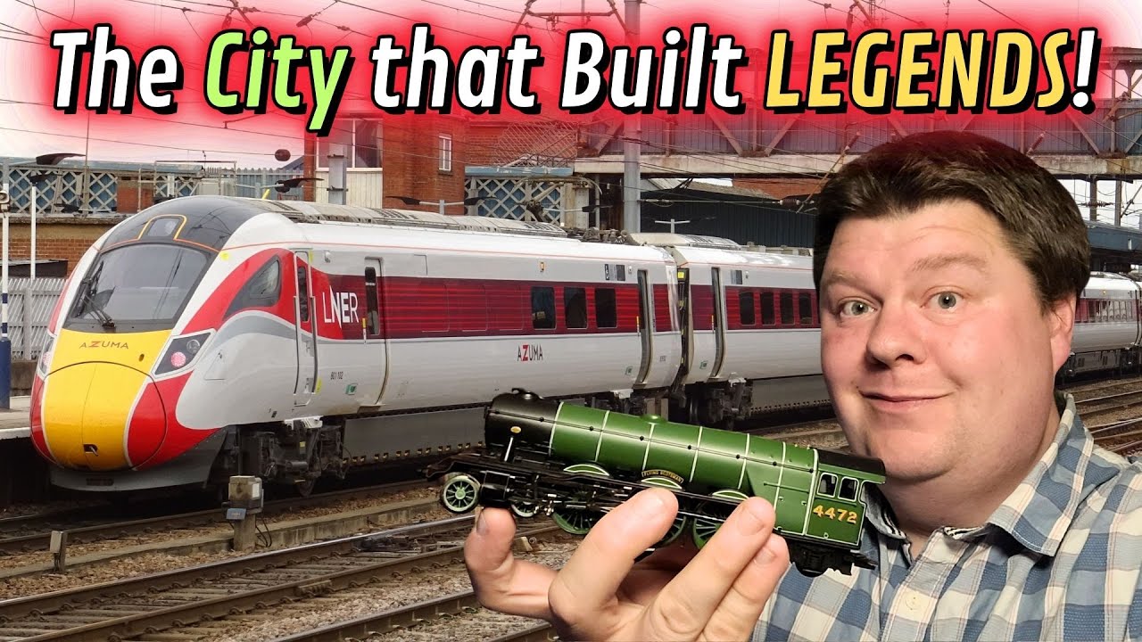 They Built Legends Here! The Journey to Doncaster: East Coast Main Line Challenge