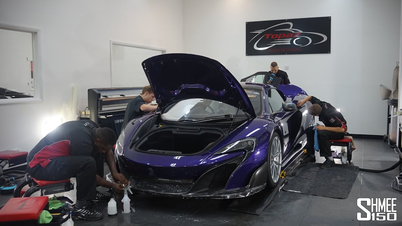 Final Preparation! 675LT Spider PPF at Topaz