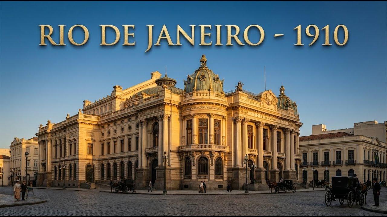 RIO DE JANEIRO EM 1910: A Paris dos Trópicos como você nunca viu (Imersão IA)