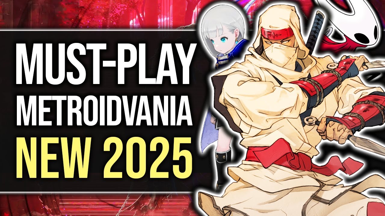 20 лучших НОВЫХ игр жанра Metroidvania, в которые стоит поиграть в 2025 году!