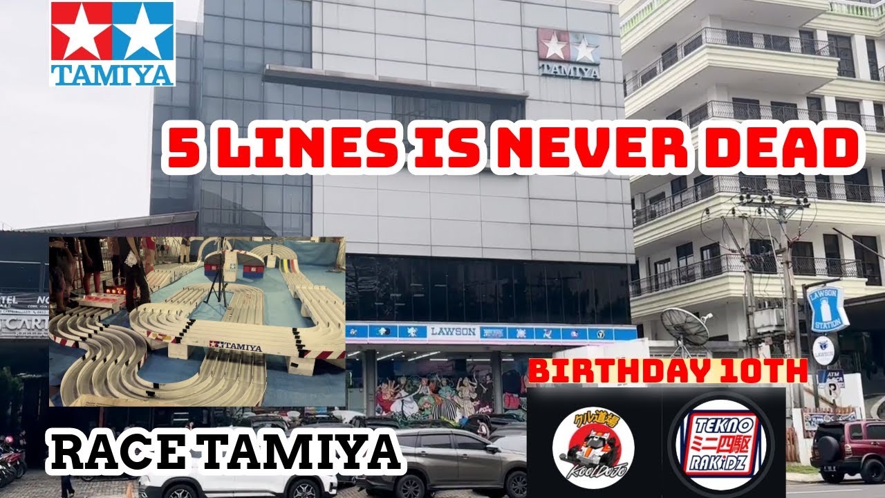 RACE 5 JALUR GRAHA TAMIYA - EVENT - OPEN CLASS TAMIYA [ミニ四駆] MINI 4WD