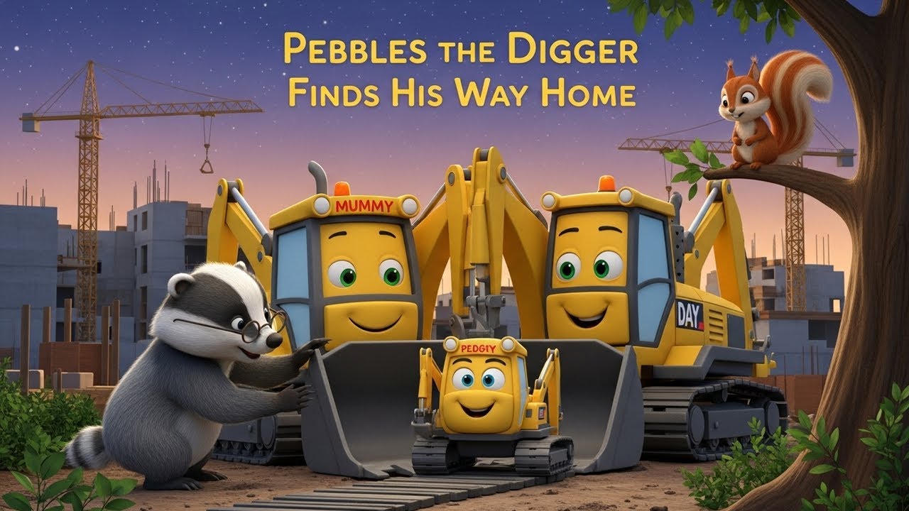 Pebbles the Digger: Lost in the Woods, Found by Kindness | A Story of Bravery