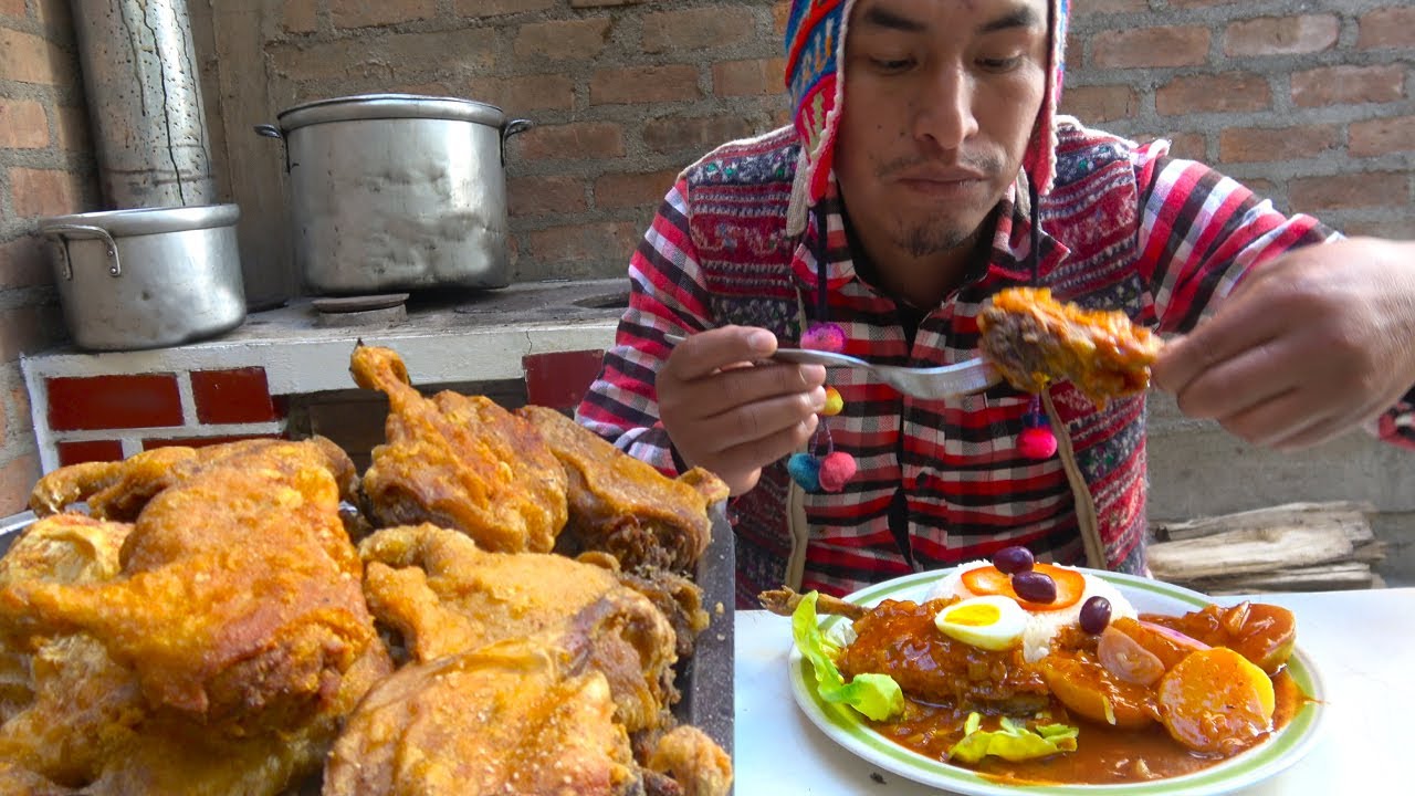 PREPARANDO CUY PICANTE EN CASA FÁCIL Y RÁPIDO