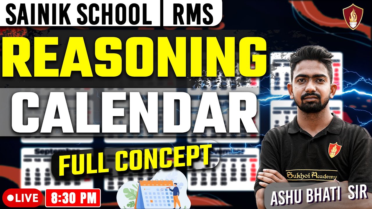 Reasoning - Calendar | Best Military School Coaching | Sainik School Online Coaching | RMS