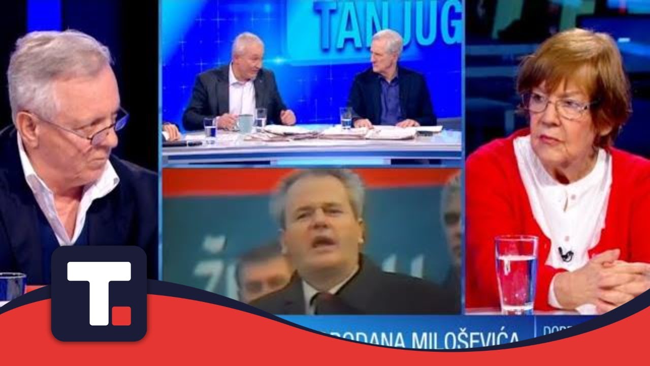 Političko nasleđe Slobodana Miloševića - Dragoljub Kočović I Vesna Pešić • DOBRO JUTRO TANJUG