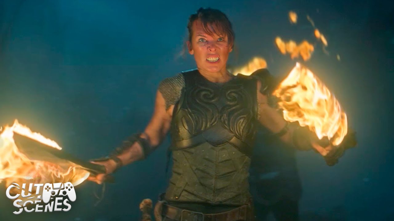Rathalos Attack | Monster Hunter (Milla Jovovich)