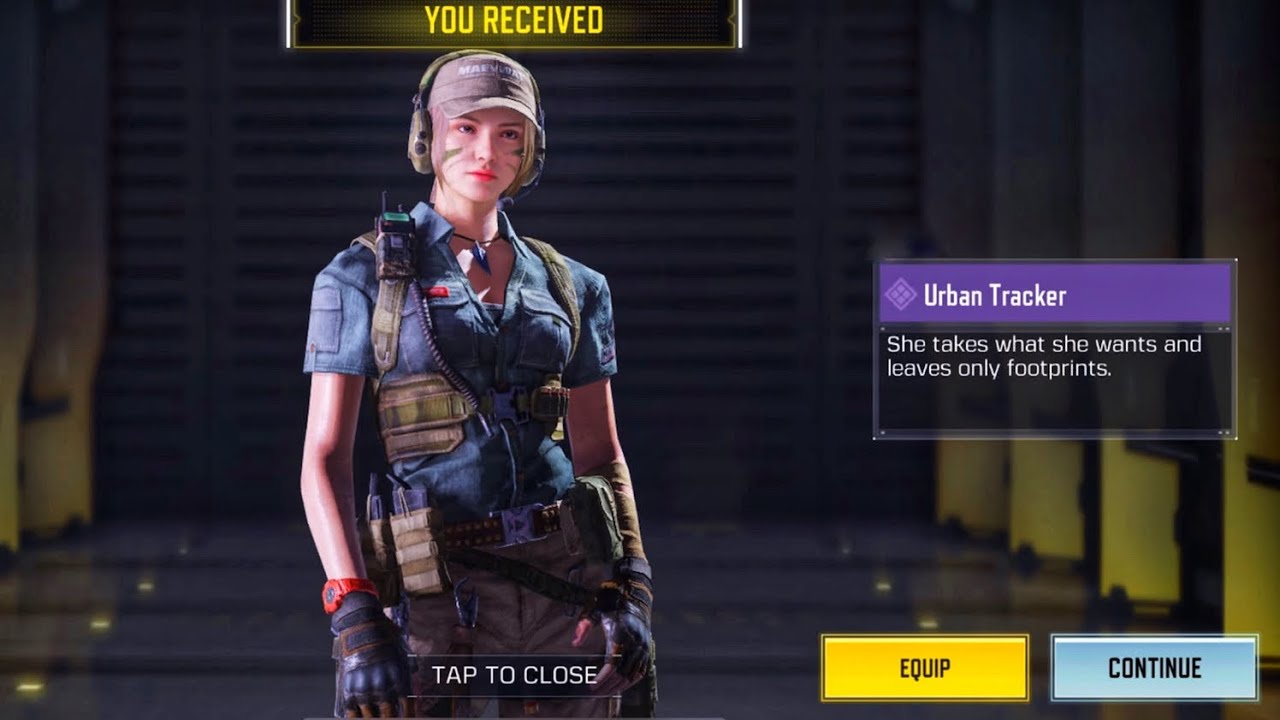 FREE Urban Tracker in COD Mobile