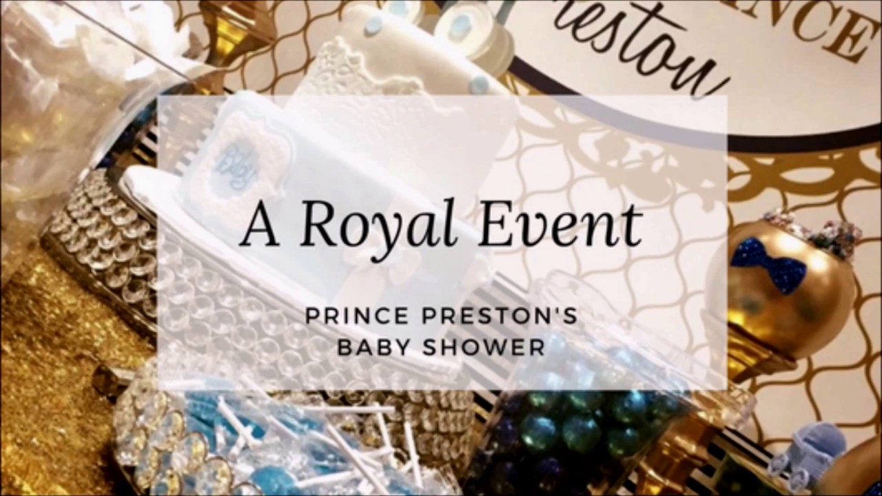 How I Styled A Royal Baby Shower