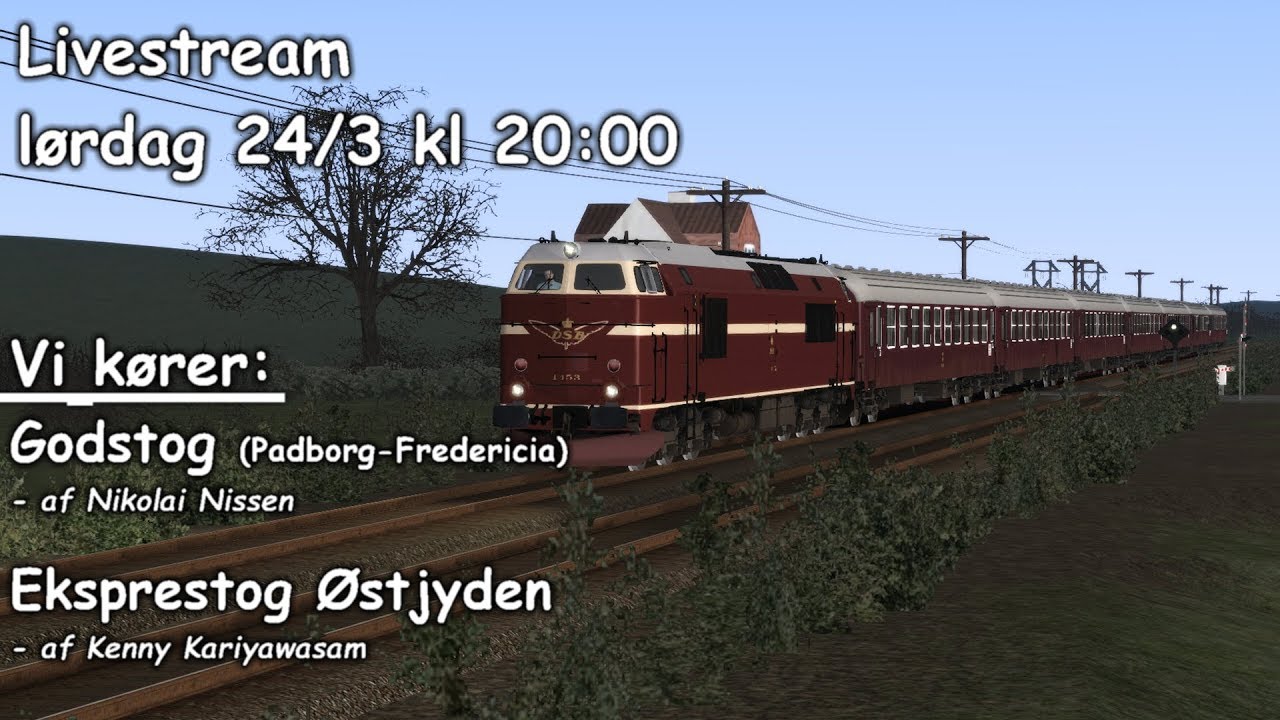 TS2018 live - DB BR185 samt DSB MZ