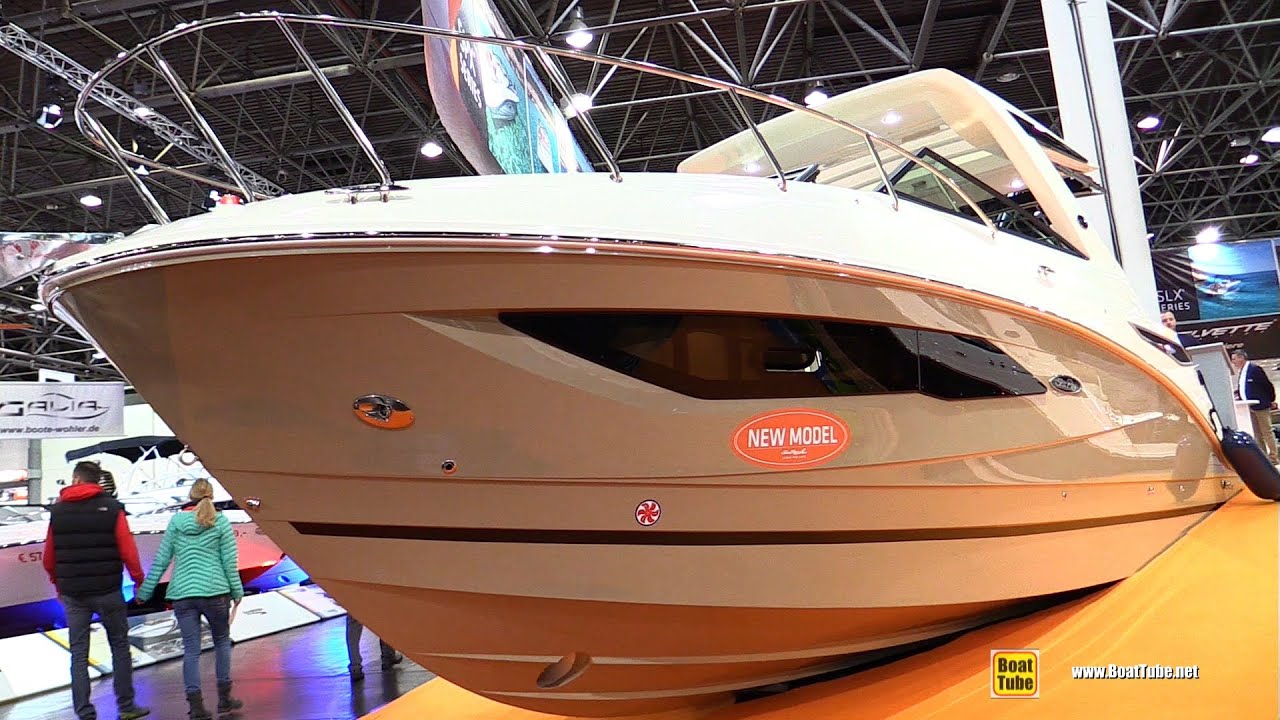 2018 Sea Ray 290 Sundancer Motor Boat  Walkaround  2018 Boot Dusseldorf Boat Show