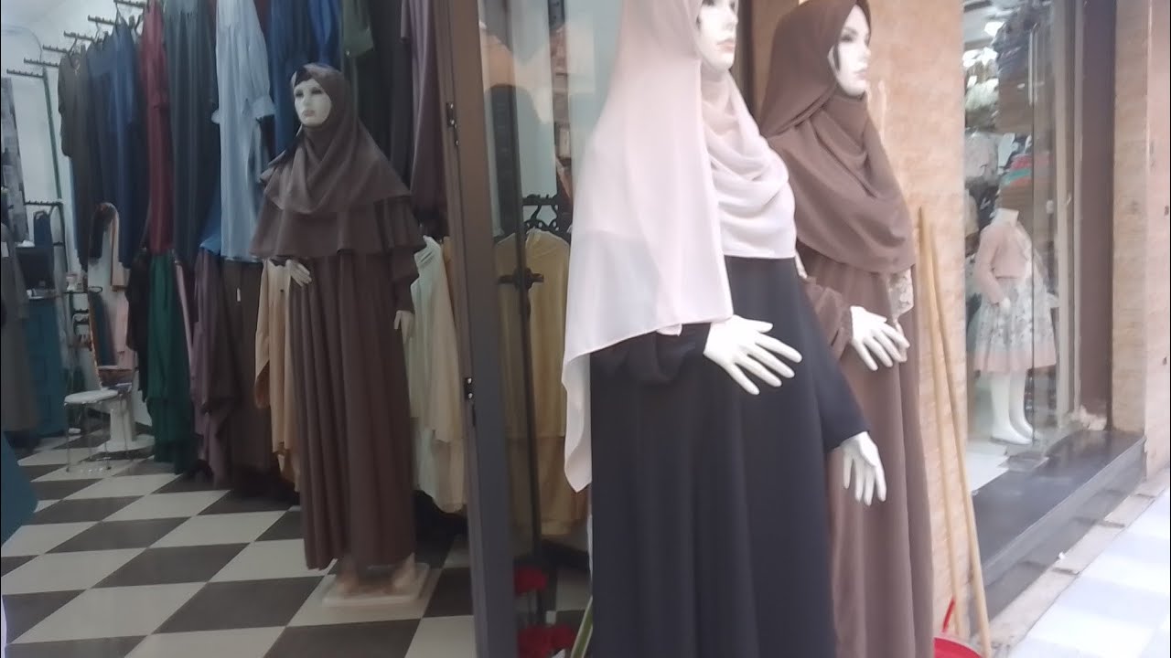 جولة داخل محل بيع حجابلات نسائية لعيد و ربيع 2023 مع الاسعار نعيمة / Naima Dz vlogs ملابس العيد 2023