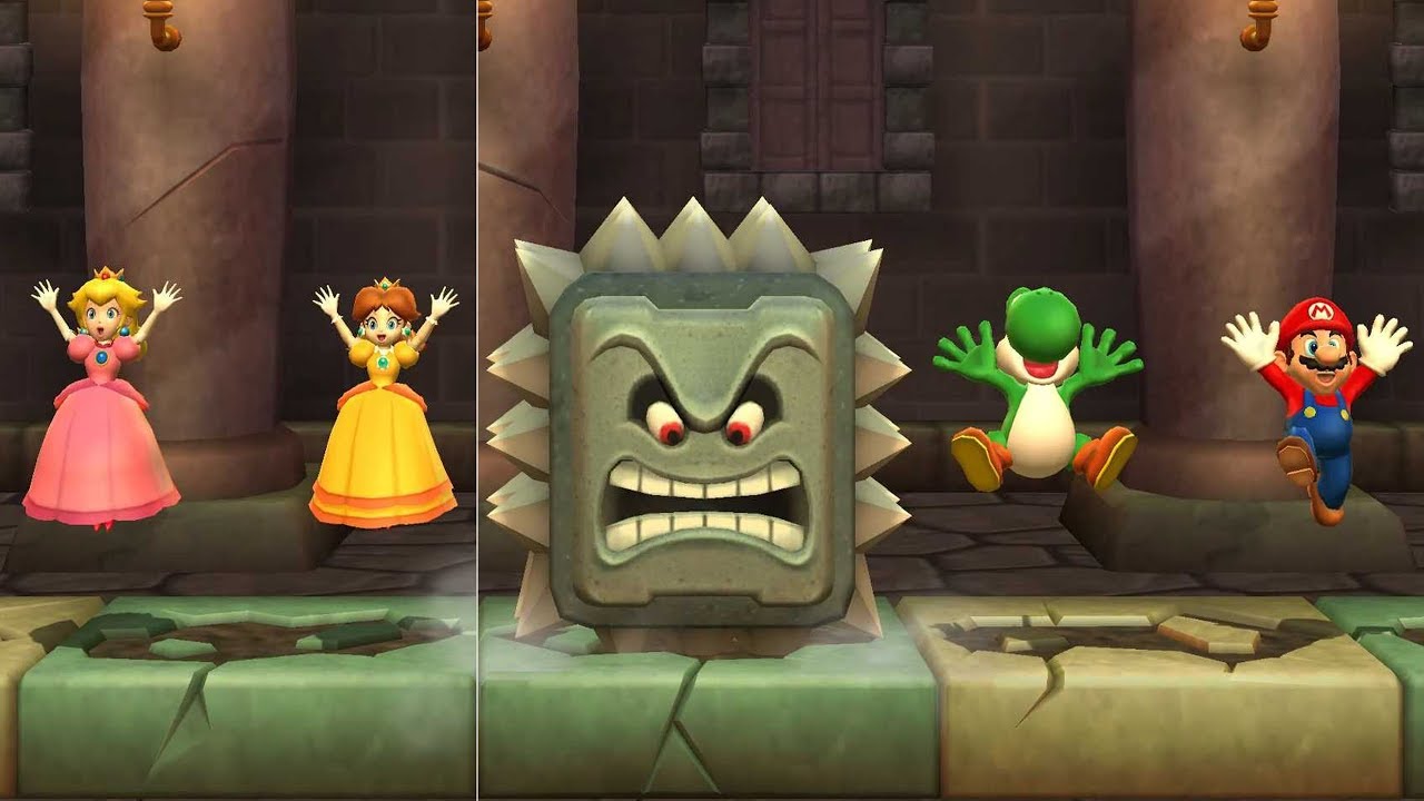 Mario Party 9 Step It Up - Peach vs Daisy vs Mario vs  Yoshi Gameplay | MARIOGAMINGHUB