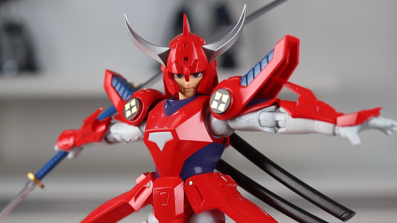 Sentinel Toys Chodankado Ronin Warriors: Ryo of Wildfire Reissue (Unboxing/Poses)