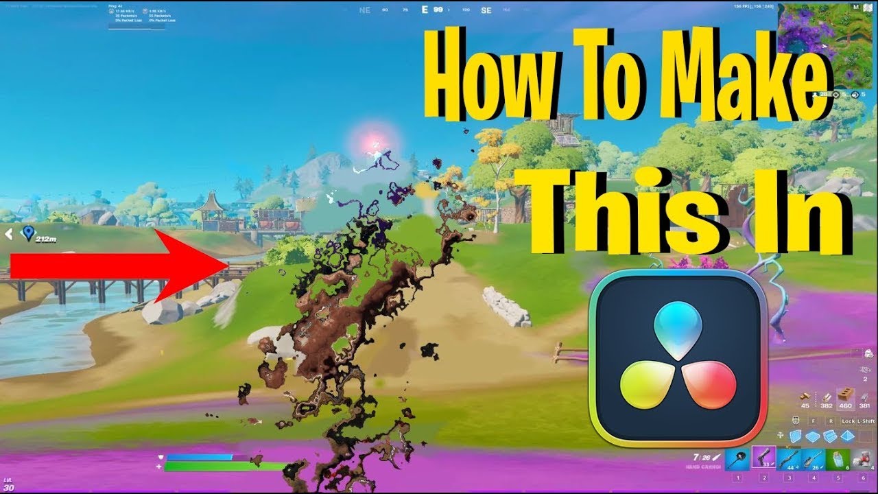 How To Make This *INSANE* PARTICLE EFFECT In Davinci Resolve + FREE PRESET (edit like shill, Flea)