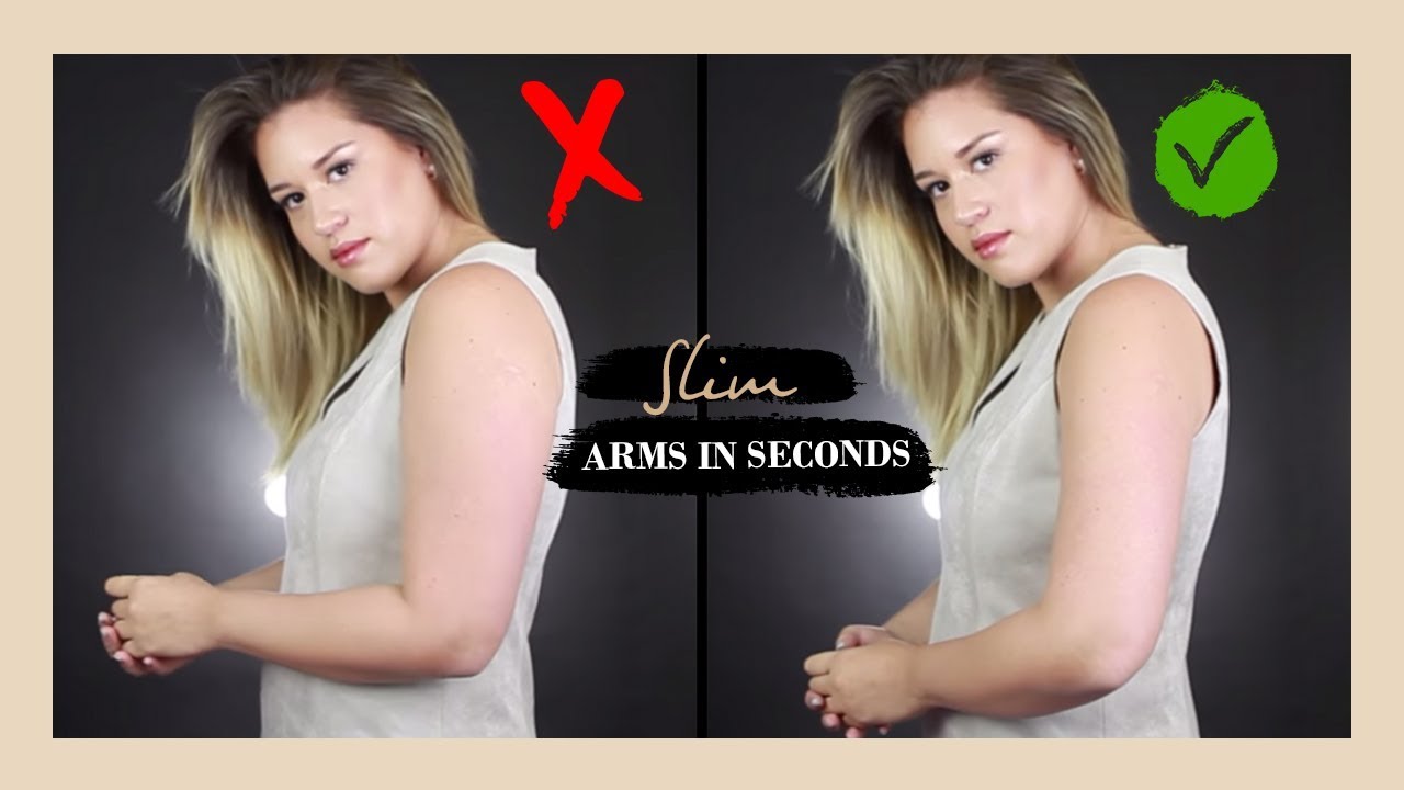 Photoshoot Poses. 3 tips for slimmer arms in your photos