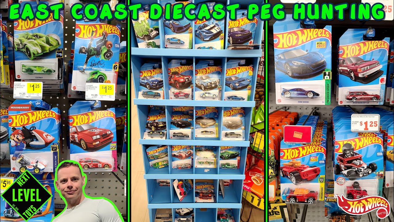 EAST COAST DIECAST PEG HUNTING HOT WHEELS PEG HUNTING AND MATCHBOX PEG HUNTING MAY 2023