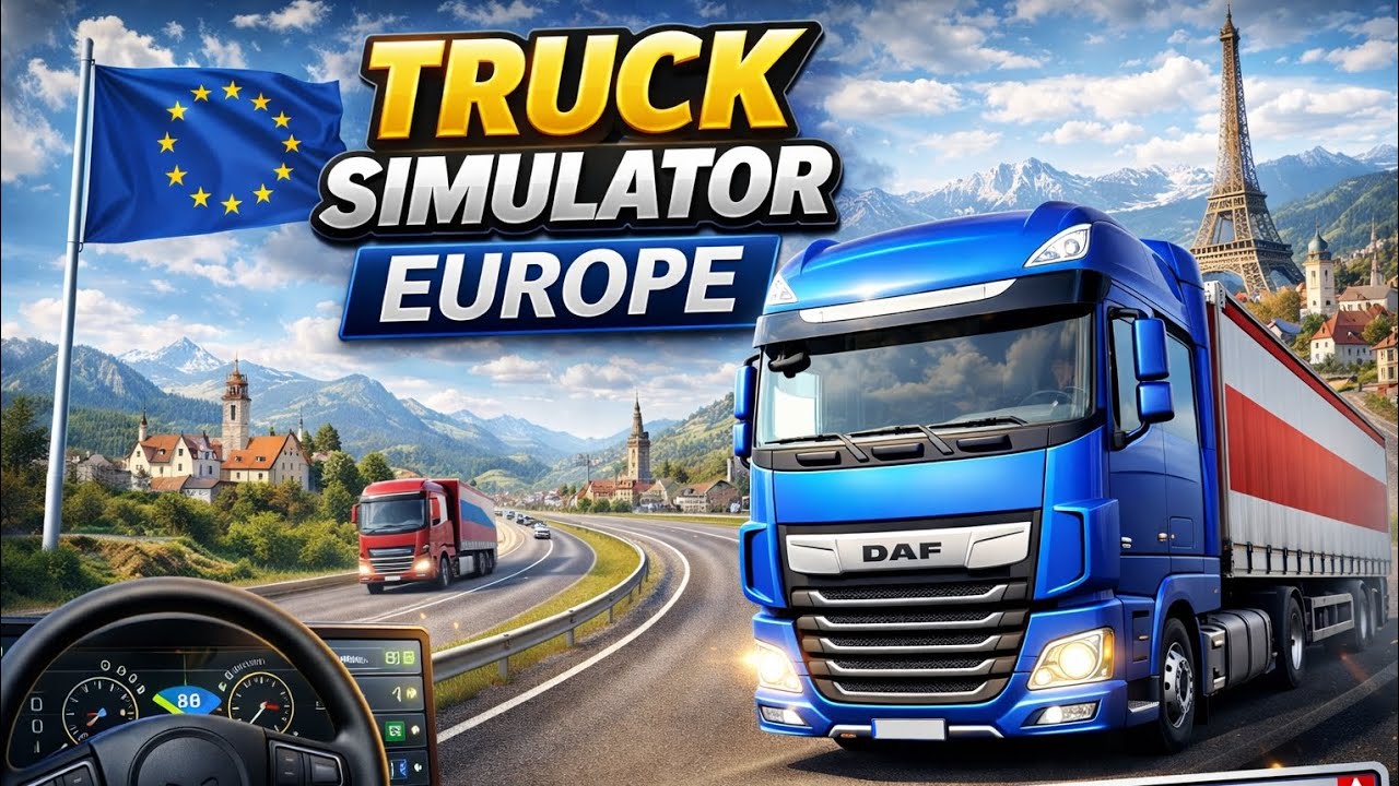 Truck simulatot europe का आज हमने एक वीडियो लगाया आप जरूर देखे लाइक और कॉमेंट जरूर करे ये  #viral 