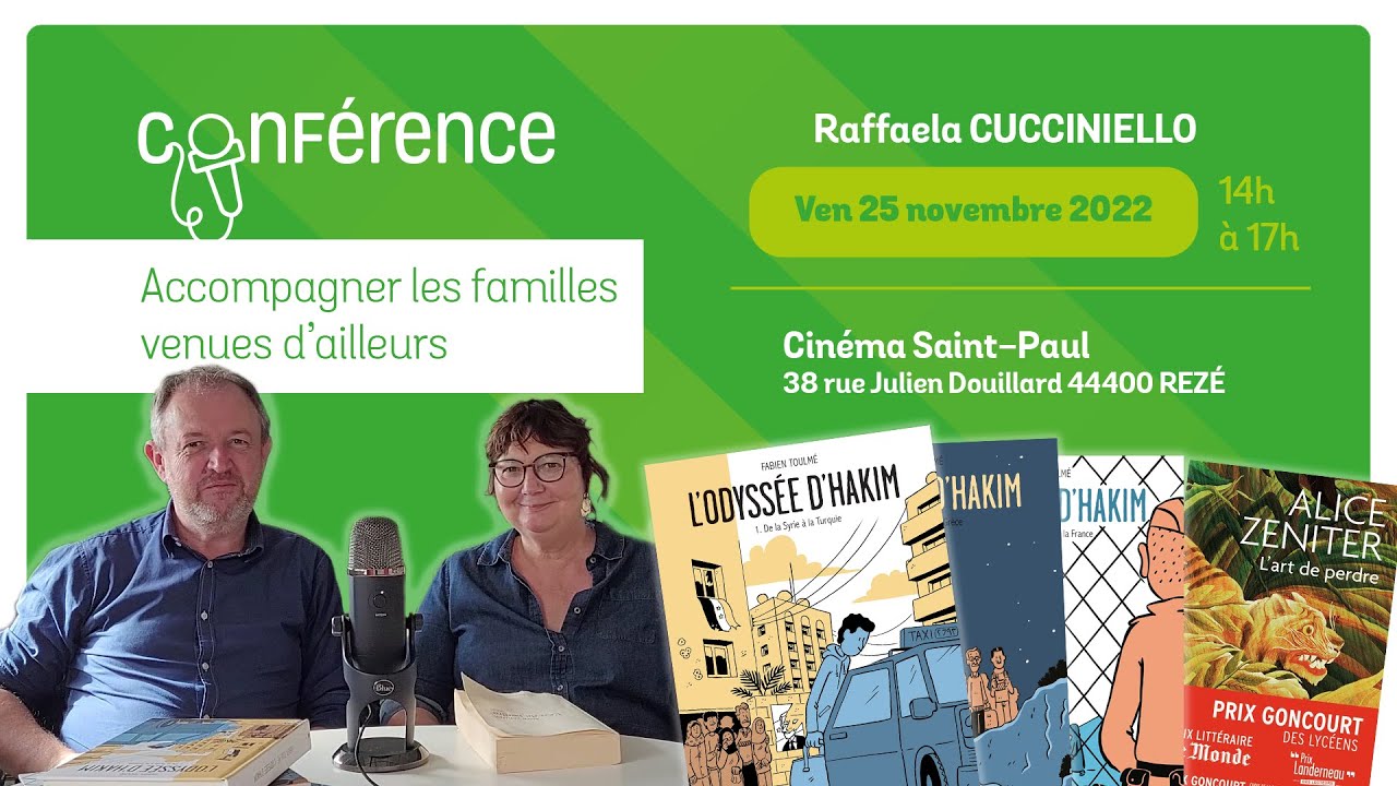 ZOOM 🔍 sur la conférence : accompagner les familles venues d'ailleurs 👨‍👩‍👧‍👧🗺